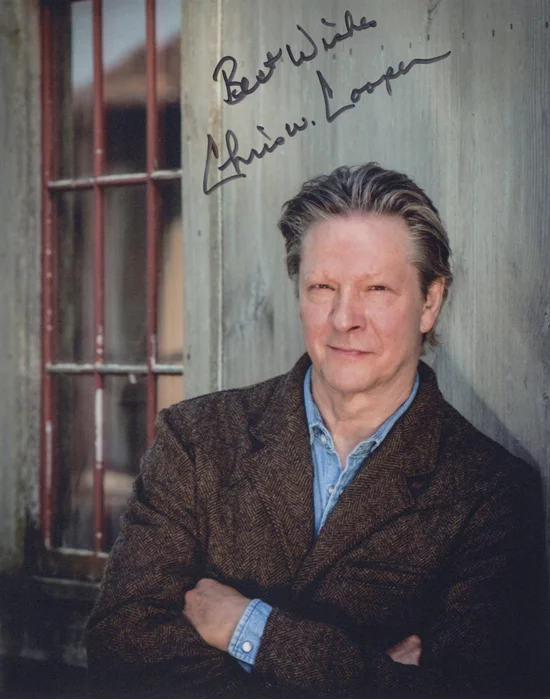 Chris Cooper autograph