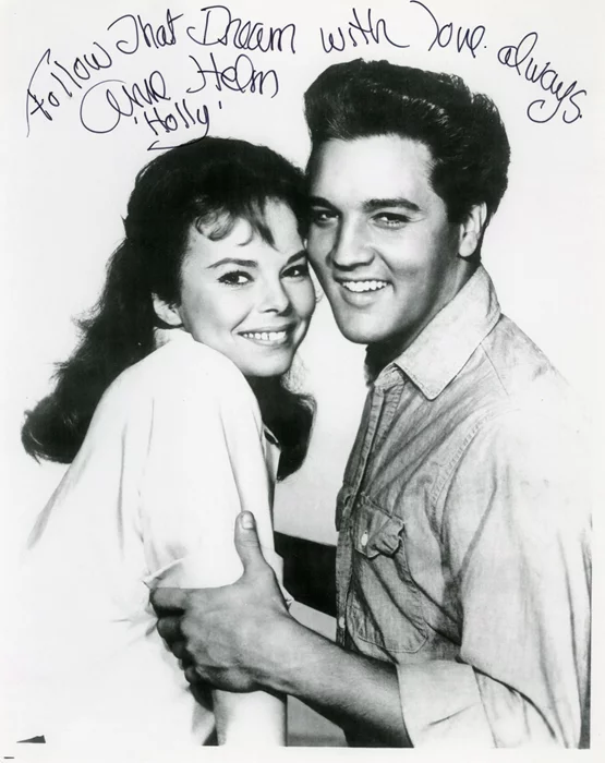 Anne Helm autograph