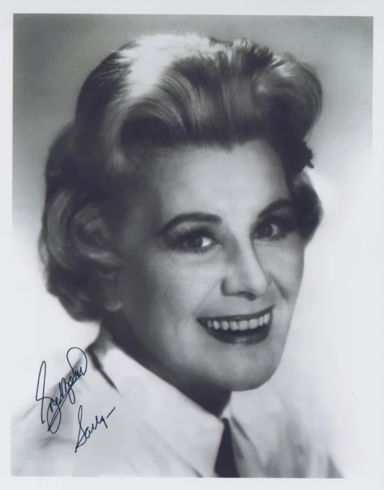 Rose Marie autograph