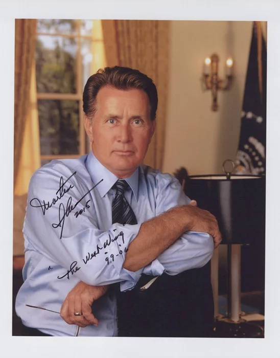 Martin Sheen autograph