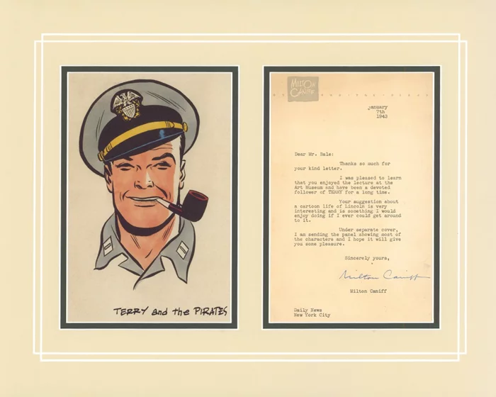Milton Caniff autograph