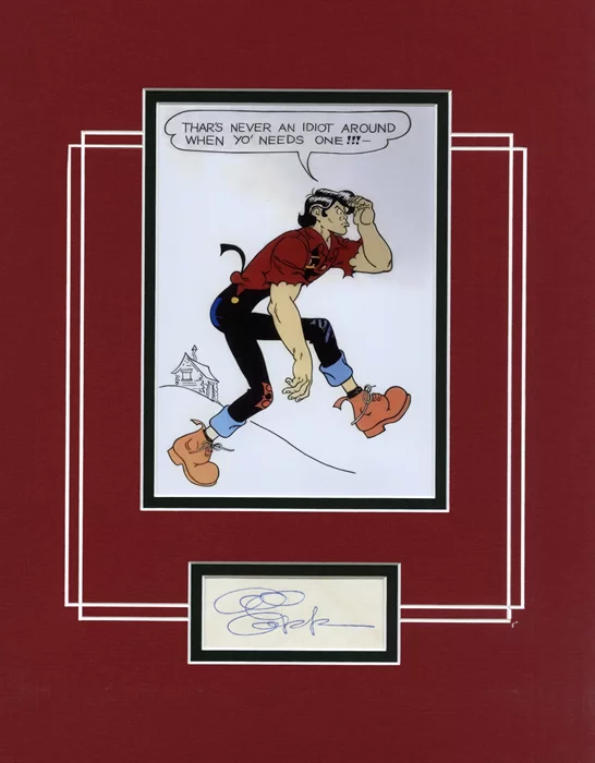 Al Capp autograph