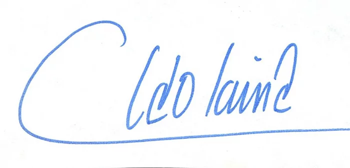 Cleo Laine autograph
