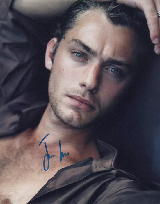 Jude Law autograph