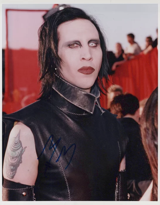 Marilyn Manson autograph
