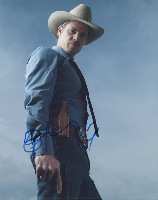 Timothy Olyphant autograph