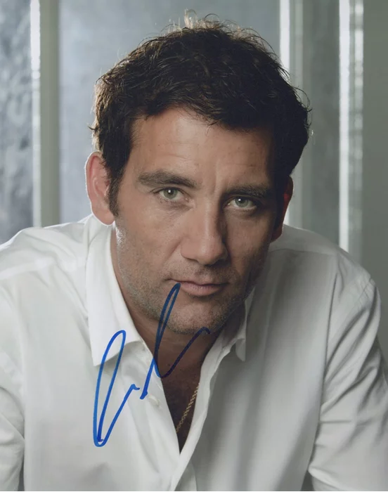 Clive Owen autograph