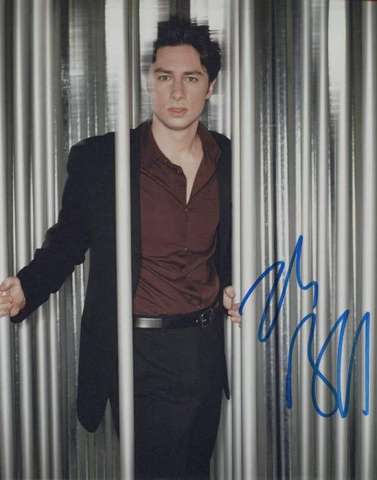 Zach Braff autograph