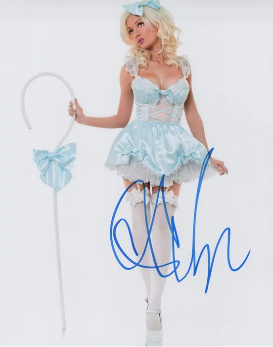 Holly Madison autograph