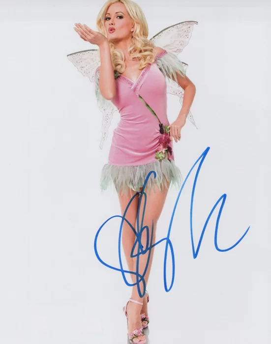 Holly Madison autograph