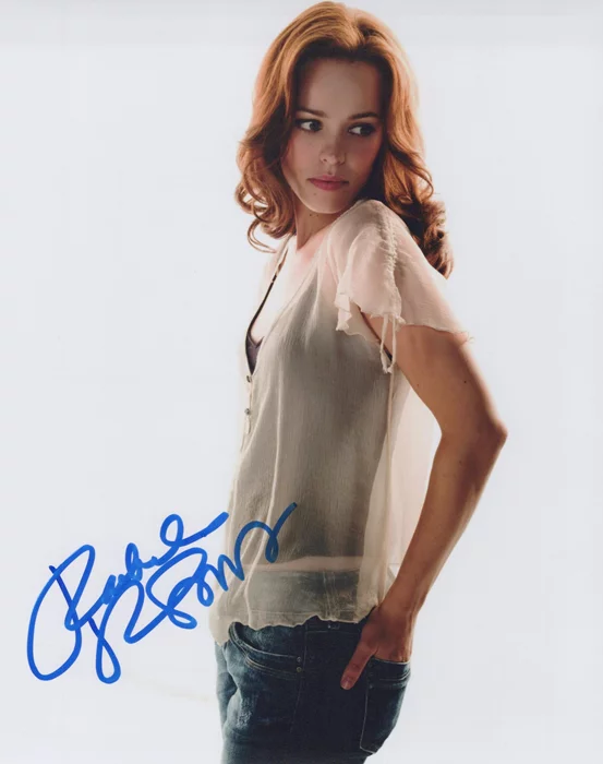 Rachel McAdams autograph