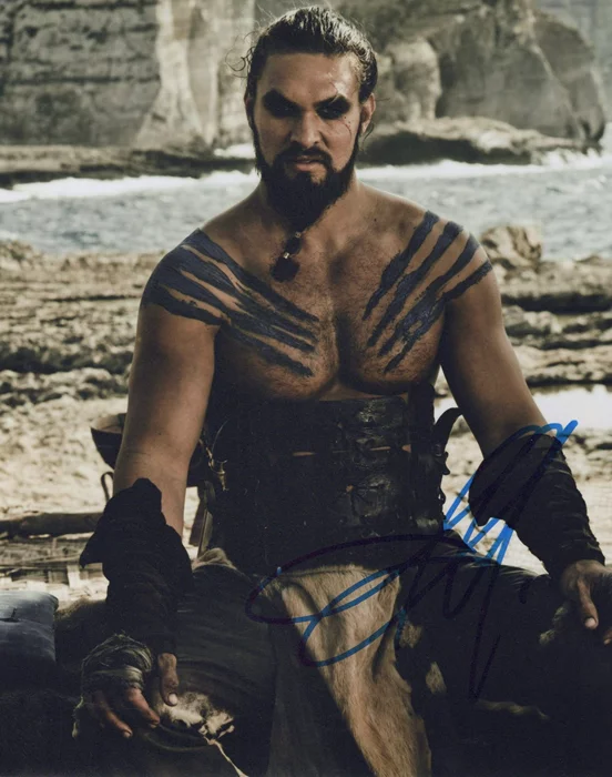 Jason Momoa autograph