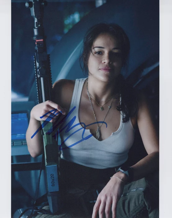 Michelle Rodriguez autograph