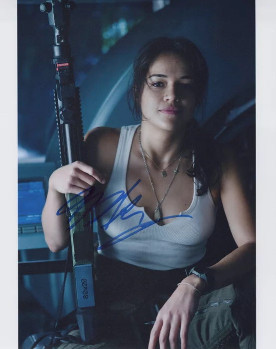 Michelle Rodriguez autograph