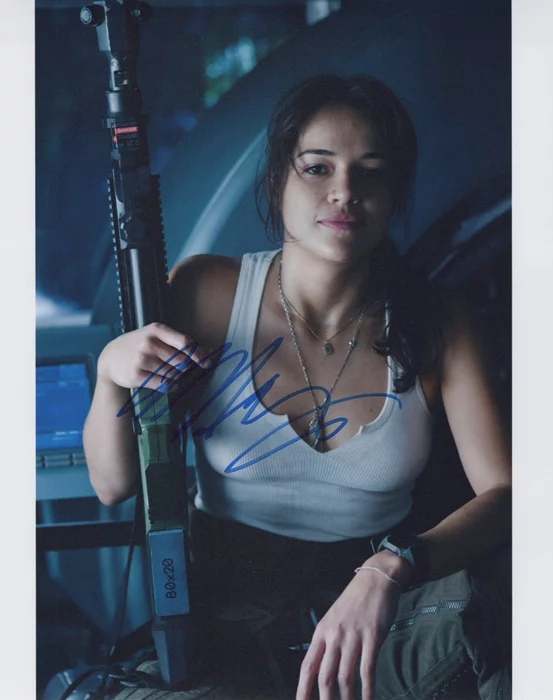 Michelle Rodriguez autograph