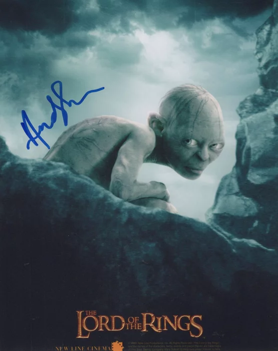 Andy Serkis autograph