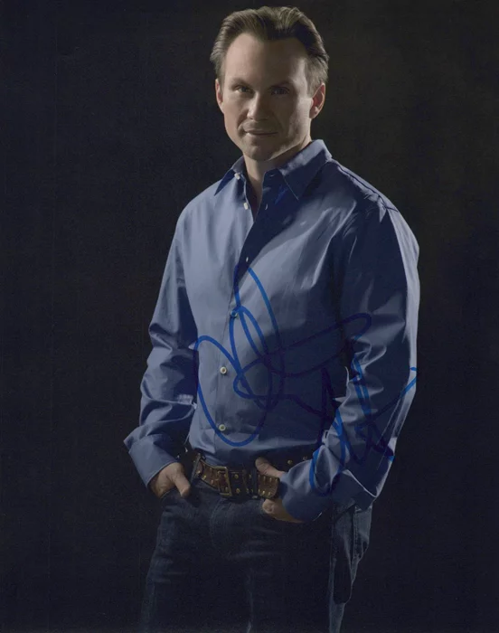 Christian Slater autograph