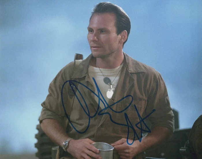 Christian Slater autograph