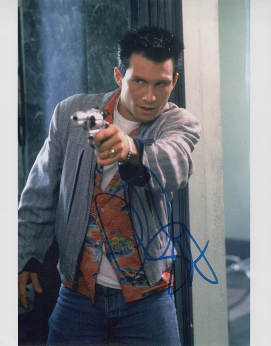 Christian Slater autograph