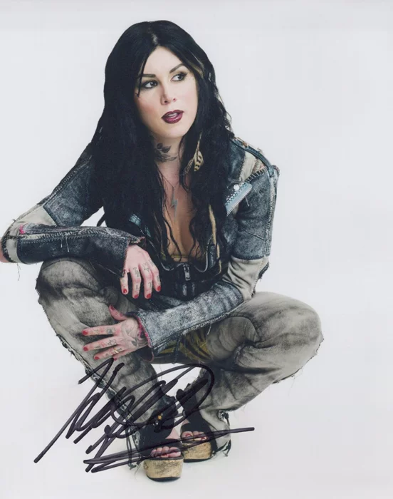 Kat von D autograph