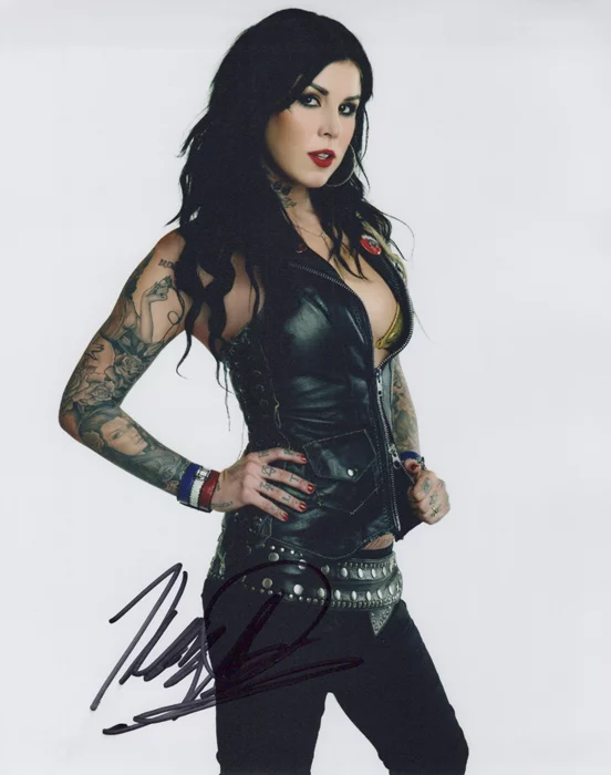 Kat von D autograph