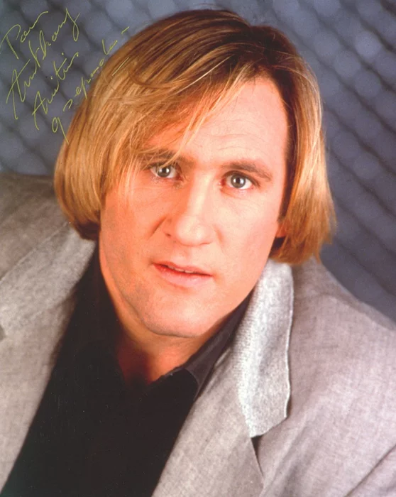 Gerard Depardeau autograph