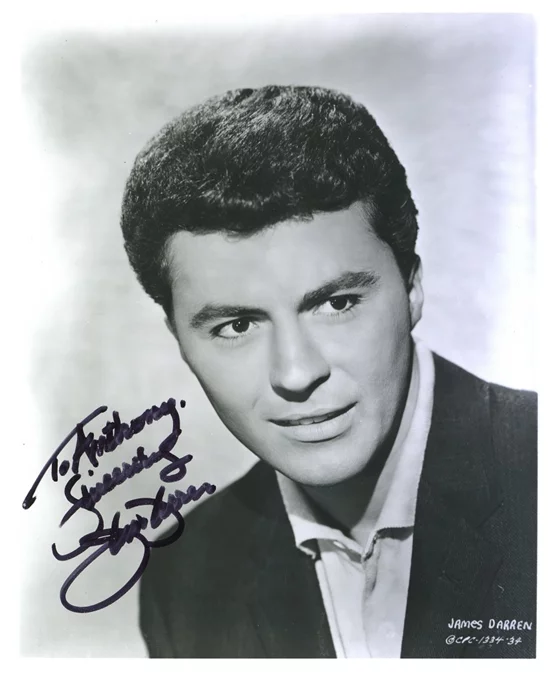 James Darren autograph