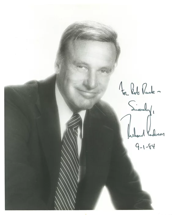 Richard Anderson autograph