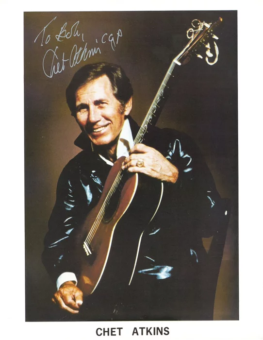 Chet Atkins autograph