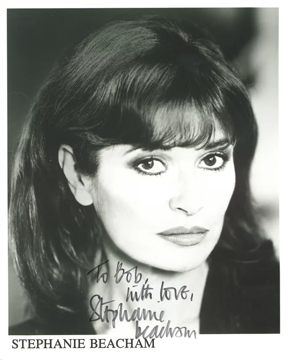 Stephanie Beacham autograph