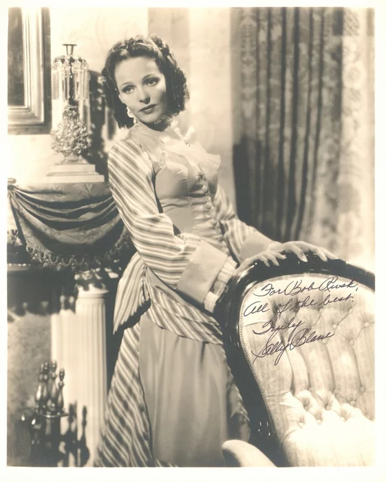 Sally Blane autograph