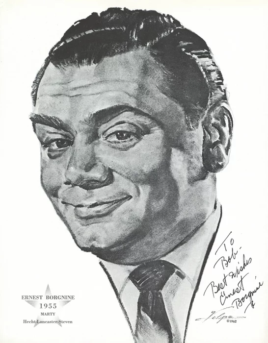 Ernest Borgnine autograph