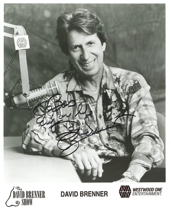 David Brenner autograph