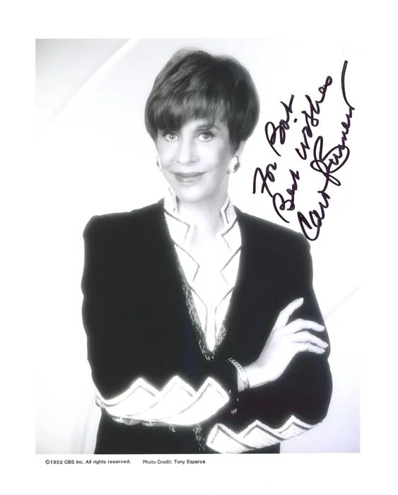 Carol Burnett autograph