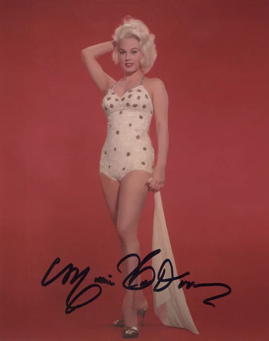 Mamie Van Doren autograph