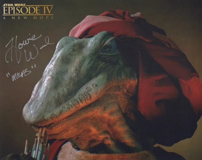 Howard Weed autograph