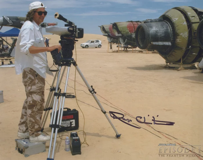 Roger Christian autograph