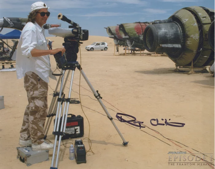 Roger Christian autograph