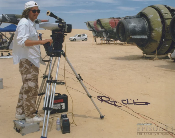 Roger Christian autograph