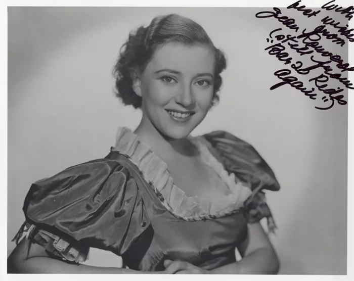 Jean Rouverol autograph