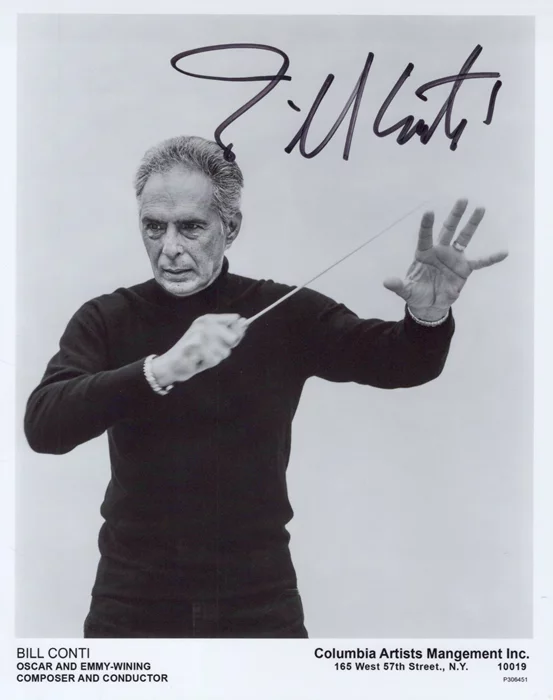 Bill Conti autograph
