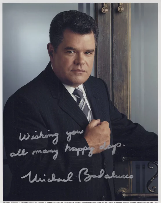 Michael Badalucco autograph