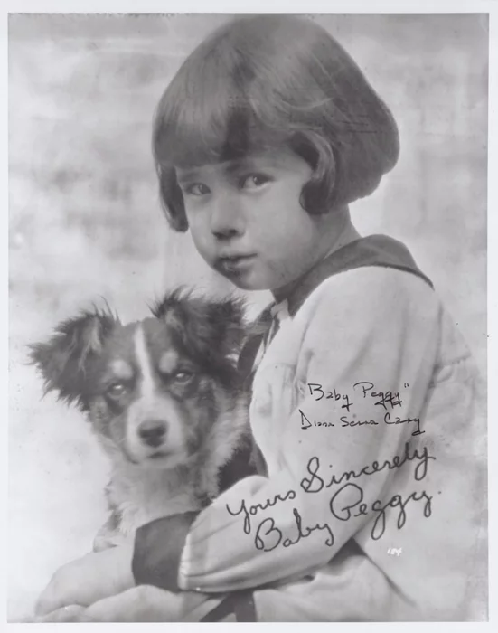 Baby Peggy autograph