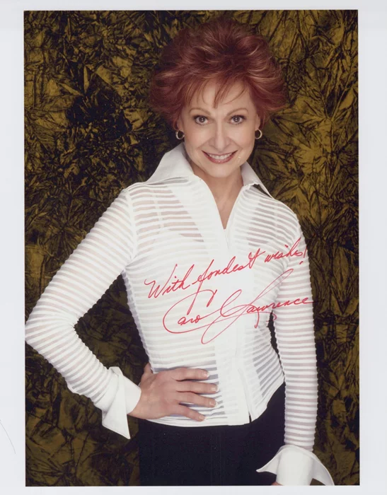 Carol Lawrence autograph