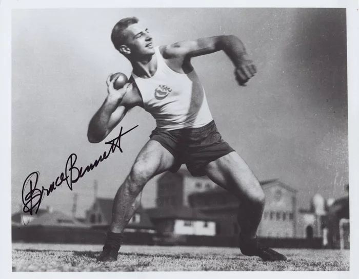 Bruce Bennett autograph