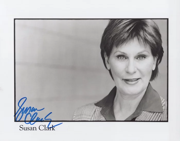 Susan Clark autograph