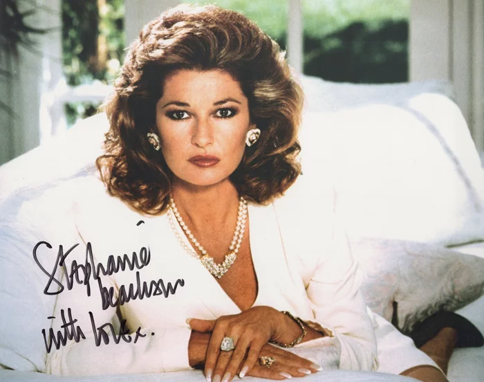 Stephanie Beacham autograph