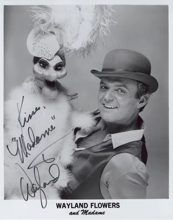 Wayland Flowers autograph