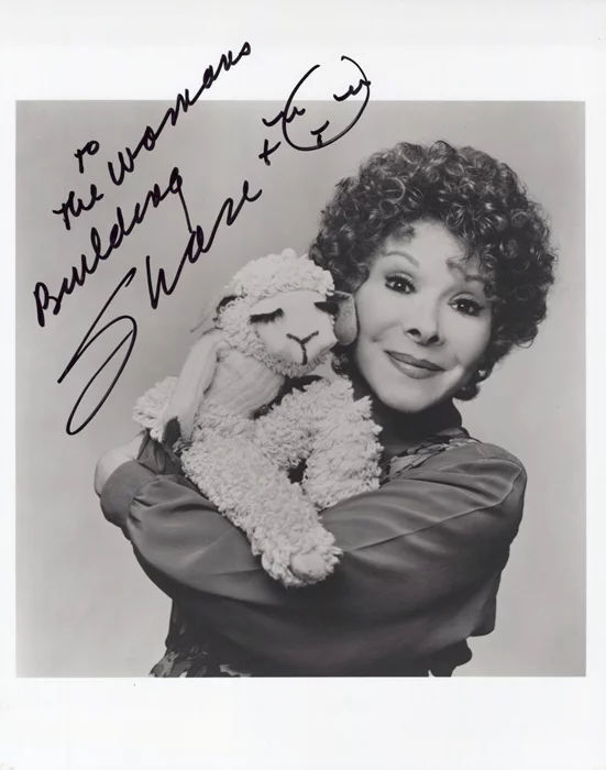 Shari Lewis autograph