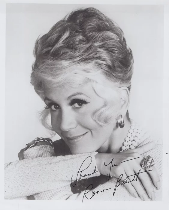 Rona Barrett autograph